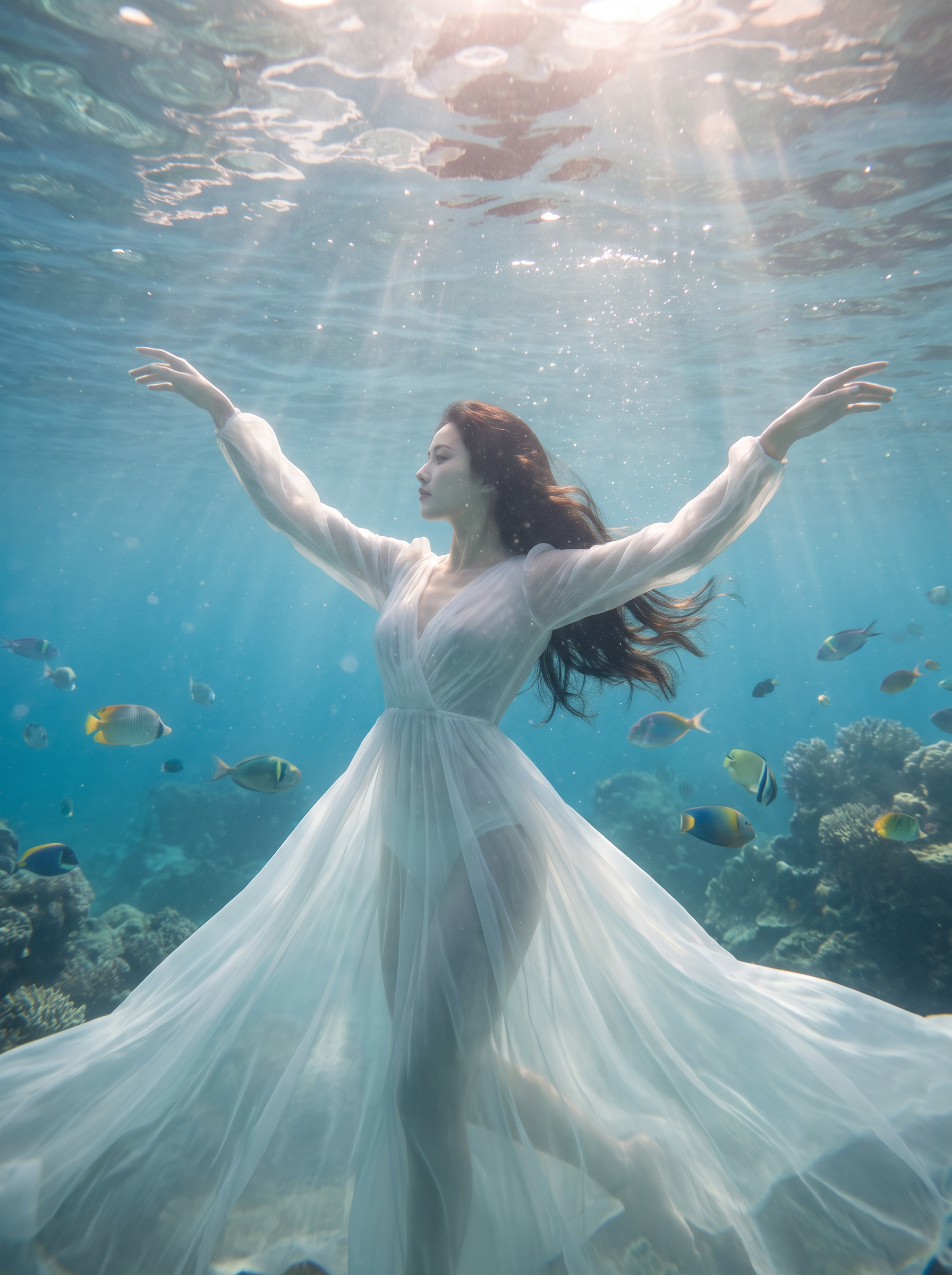 无限臀山深海梦境水下摄影高清图集